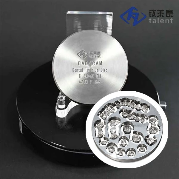 دیسک های تیتانیوم برای فرز CAD/CAM